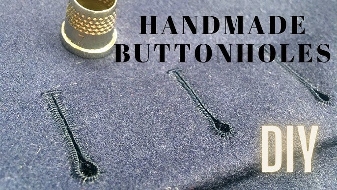 How to Sew a Buttonhole by Hand: A Free Photo Tutorial