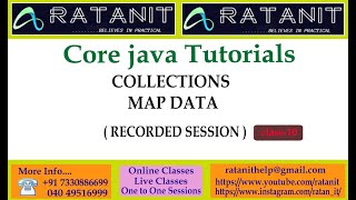 Core Java Tutorials || collections || Map Data || by Mr.Ratan || class-10