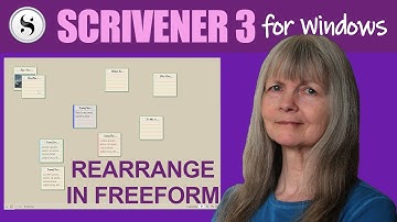Scrivener 3 for Windows: Using the Freeform Corkboard