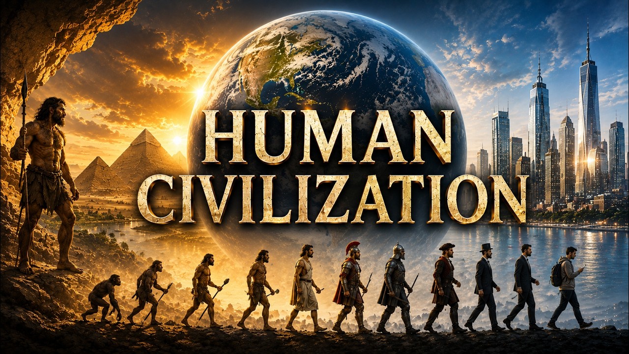 The Entire History of Human Civilization (4K) | From the Stone Age to ...