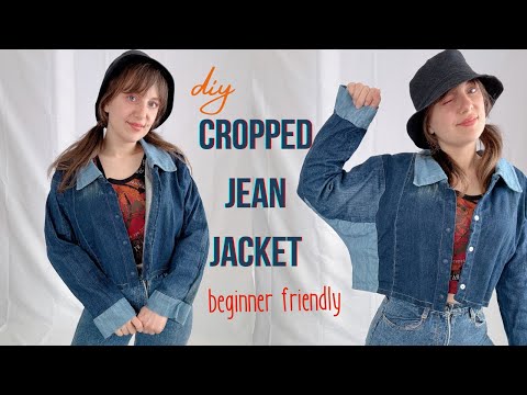 Denim Upcyclers Jacket Pattern Old Jeans Into Jacket Digital PDF