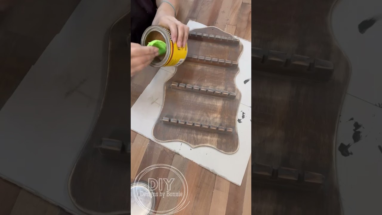 This vintage spoon rack was begging for a makeover, and oh, did it DELIVER! 