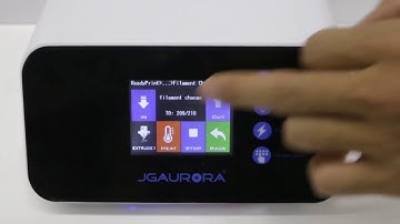 JGMaker A3S 3D Printer Troubleshooting: How to Bed Leveling and Filament Loading