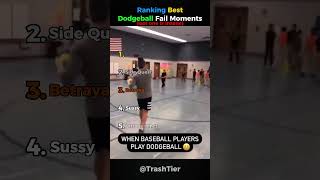 Ranking The Best Dodgeball Fail Moments Ever!💀😱