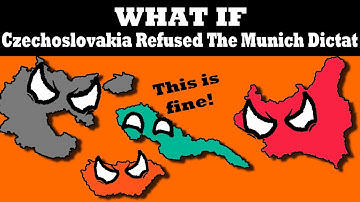 What If Czechoslovakia Refuses To Give Up the Sudetenland?