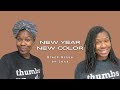 Coloring My Locs Black | Year 3 | Locs on Tapered Cut