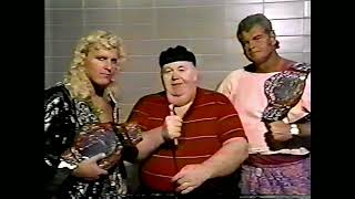 Ronnie P Gossett Promo w/Jeff Jarrett & Robert Fuller - USWA 9/14/91