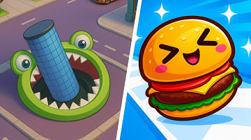 Hole io vs Food Run | Gameplay | Xate Gameplays 