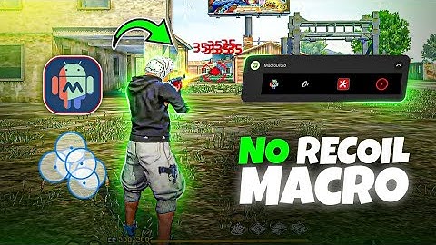 Free Fire No Recoil Macro Settings | Best Android MacroDroid Tutorial 🇧🇷