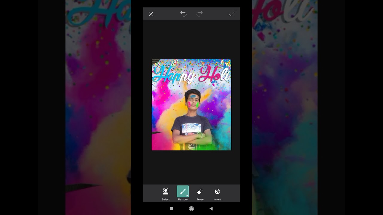 holi photo editing tutorial 
