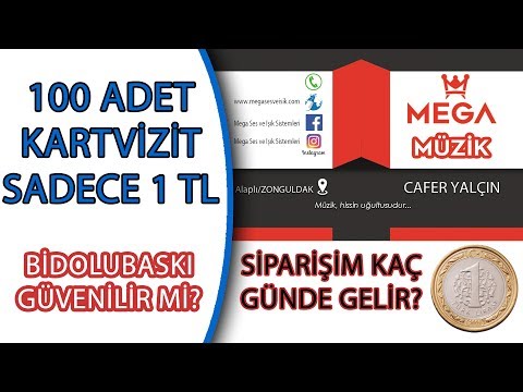 Video: Office Depot kartvizit yapar mı?