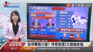 如何擊敗川普 拜登勝選3大關鍵密碼｜寰宇新聞20201110