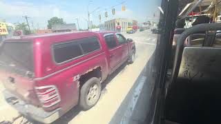 DDOT XD40 NEW FLYER 2018#1810 FULL RIDE ON ROUTE 6 GRATIOT TO 8 MILE