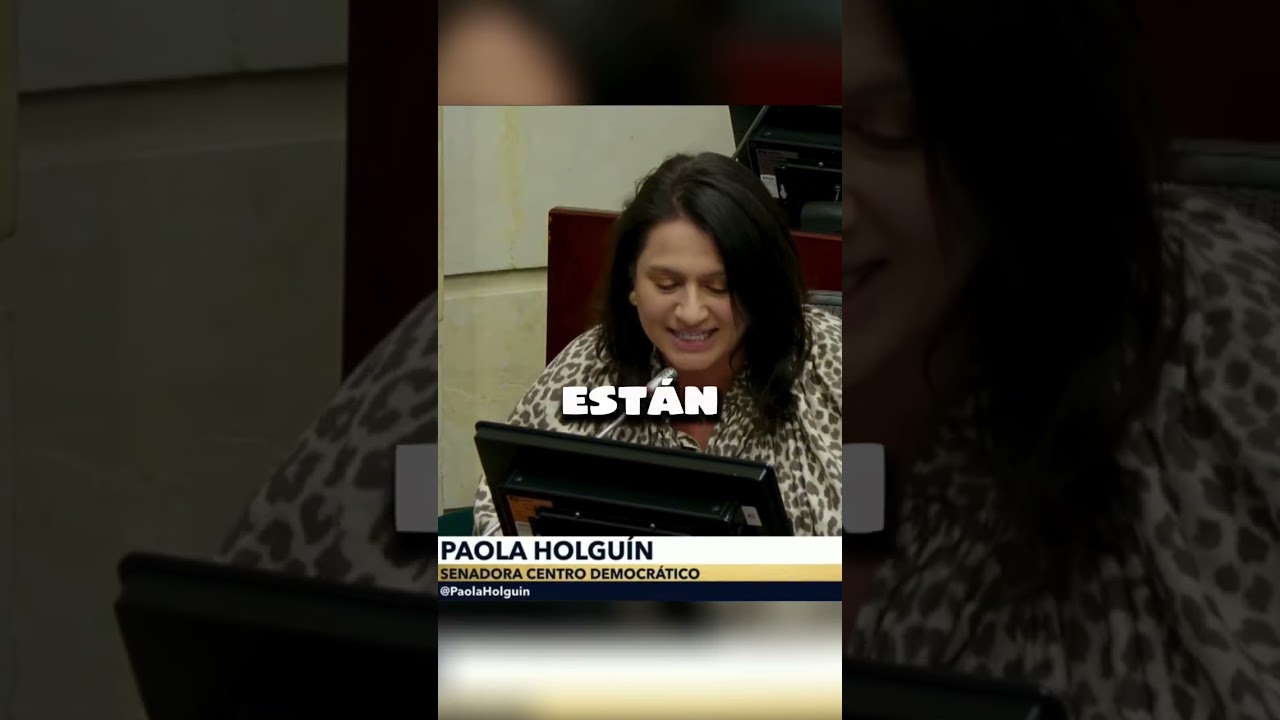 Paola Holguín le canta la tabla a Petro