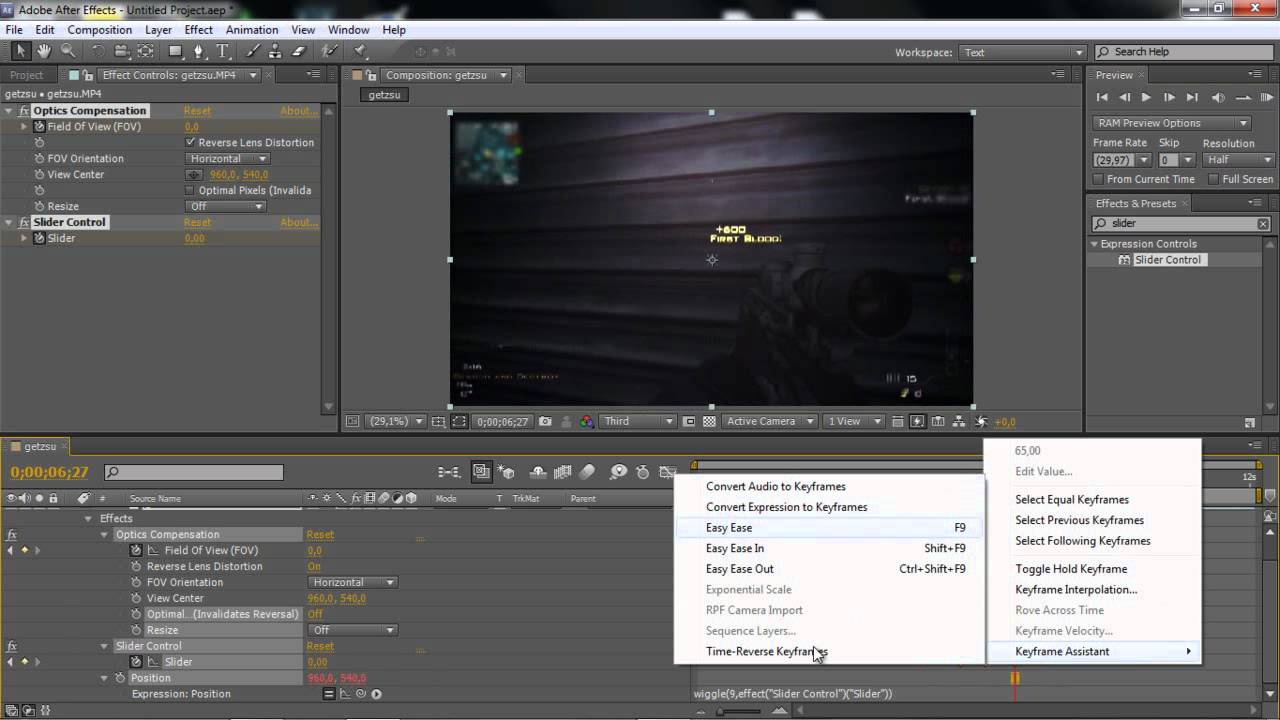 After Effects Zoom In Effect Cre8Tutorials YouTube