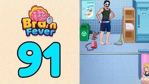 Brain Fever Puzzle Game Level 91 Help The Girl Escape