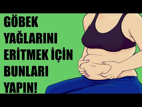 GÖBEK YAĞLARINI ERİTMEK İÇİN SABAH BUNLARI YAPIN!