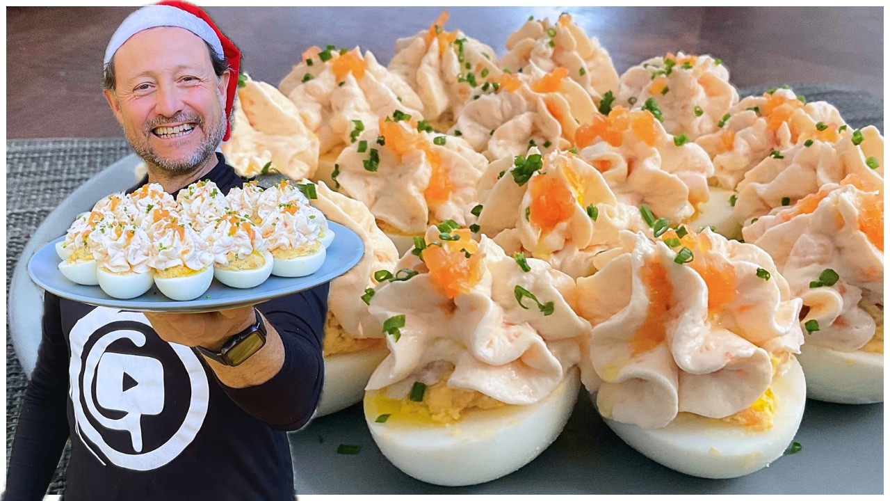 HUEVOS RELLENOS de Navidad🎄- GUILLE RODRIGUEZ