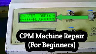 CPM Machine Troubleshooting #cpm #medicaldevices #physiotherapy