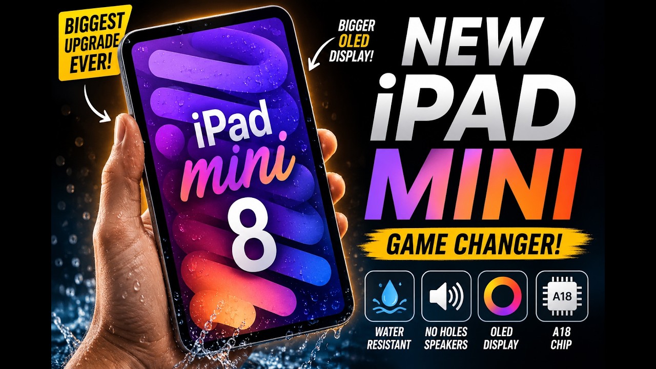 iPad Mini 8 Just LEAKED — Apple Finally Fixed Everything! 😱 - YouTube