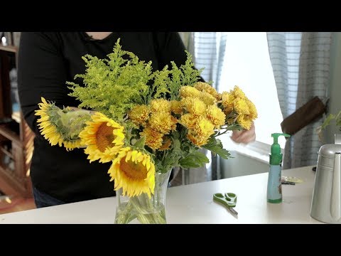 ვიდეო: როგორ გავახანგრძლივოთ სიცოცხლე ახალი მოჭრილი ყვავილებით