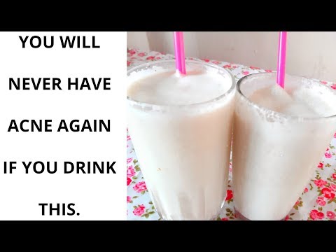 How to make tigernut milk for beginners // Acne prone skin drink