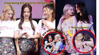 Fanboom in Macau [freenbecky]| Freen sulks for being the 3rd wheel