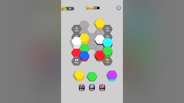 🎮 “Hexa Sort Level 21: Easy Start – Let’s Sort & Win! 🟦🟩🟧”