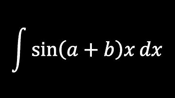 Integral of sin(a+b)x | HV math Academy