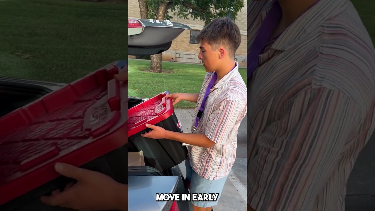 Freshman Move In With Jonah | Abilene Christian University
