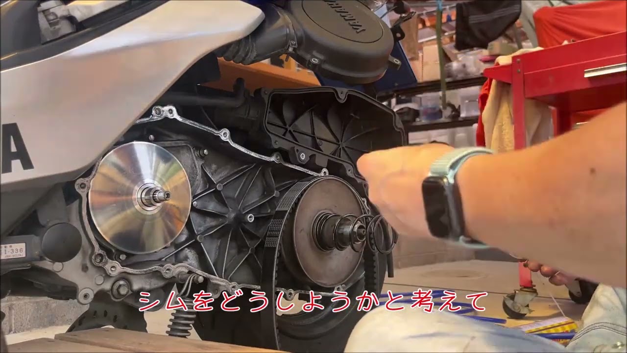 おっさんのありきたりな日常　マジェスティSのVベルト交換編　パート２