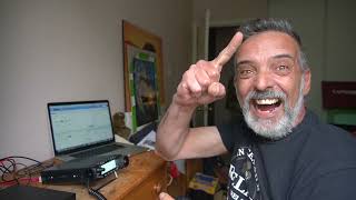 New Ham Radio - My Very First Contact, Yeahhhh!