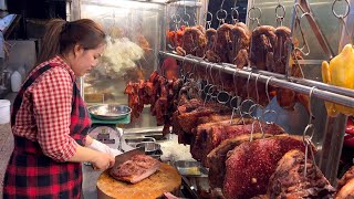 Open At 5AM! Complete Orders! Famous Chinese Roast Meat Restaurant on Vietnamese Streets