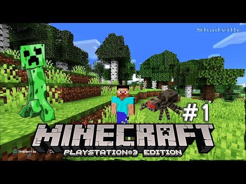 Видео: Мое первое выживание ☀ Minecraft (PS4) Прохождение #1