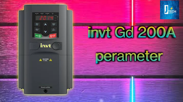 Invt GD200A drive perameter satting