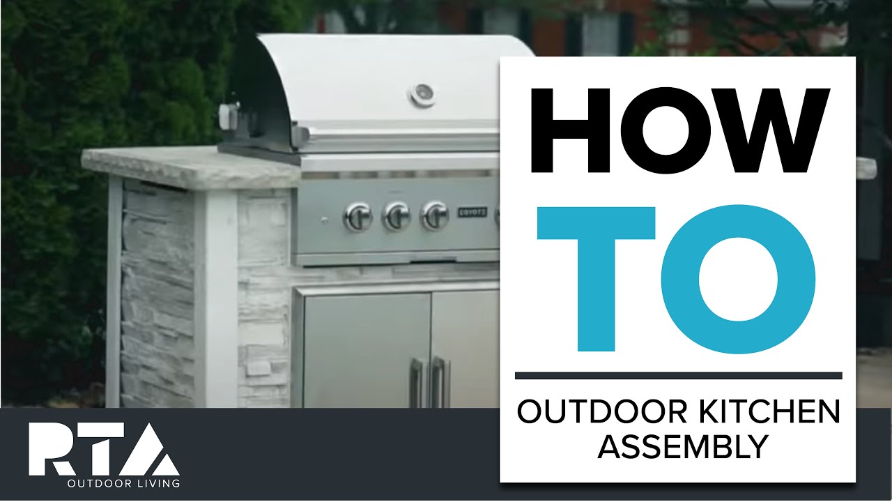 DIY Outdoor Kitchen Installation Walkthrough RTA Outdoor Living YouTube DIY Outdoor Kitchen Installation Walkthrough RTA Outdoor Living YouTube
