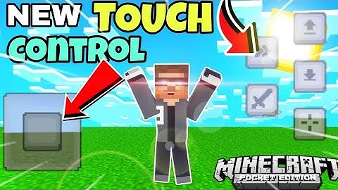 Minecraft New Touch control Download Link 1.19+ For Mcpe #minecraft