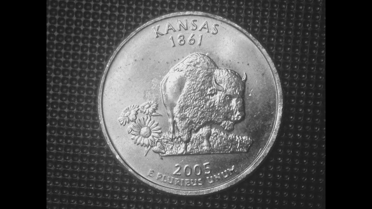 2005 State Quarter Kansas Youtube