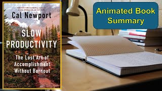 Slow Productivity: Cal Newport's Guide to Avoiding Burnout and Achieving True Productivity