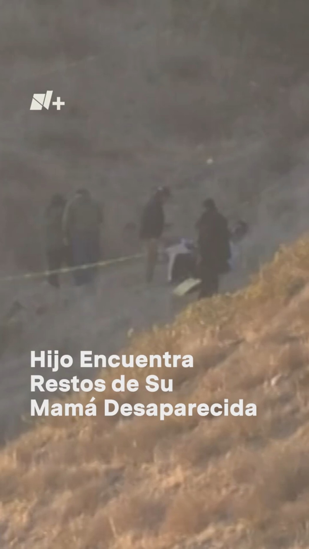 Hijo encuentra restos de mujer desaparecida después de ir a retiro espiritual - N+ #Shorts