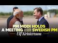 LIVE: PM Modi holds a meeting with Swedish PM Ulf Kristersson