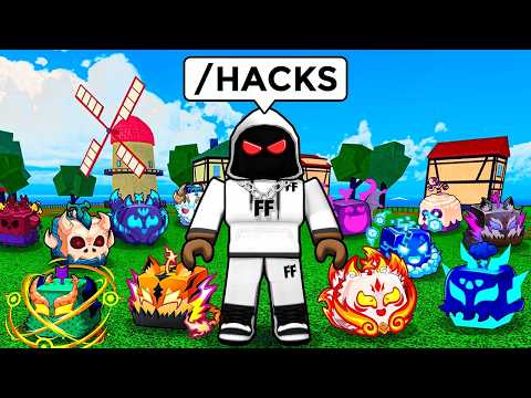 I Downloaded Hacks In Blox Fruits!