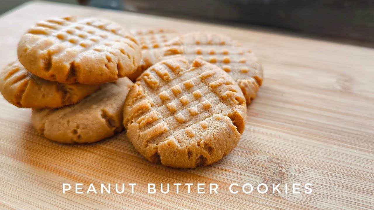 คุกกี้เนยถั่วสูตรหอมเนยถั่วขั้นสุด!! คุกกี้เนยถั่วฉบับทำง่ายมาก เนื้อคุกกี้ฉ่ำหอมอร่อย มีบอกต้นทุน