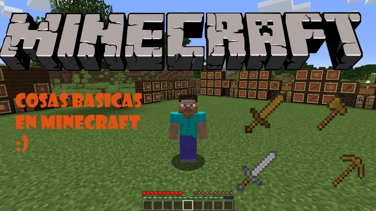 Minecraft Hacer Como hacer cosas basicas en Minecraft-Minecraft todas las versiones ...