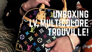 Unboxing My Louis Vuitton Multicolor Trouville