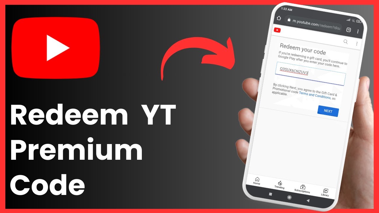 Tablet Youtube Code Youtube Premium Redeem Code - Youtube Code Redeem ! - YouTube