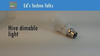 Hive tuneable lightbulb review