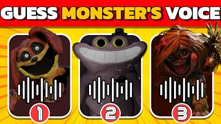 Guess The MONSTER'S VOICE | Poppy Playtime Chapter 4, Garten of Banban 7 | Catnap, Syringeon, BanBan