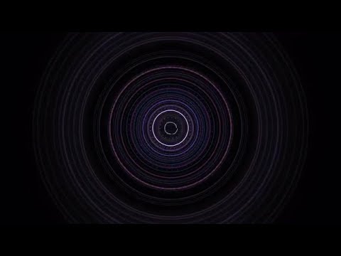 Fractal Structure Of Concentric Circles Stock Motion Graphics