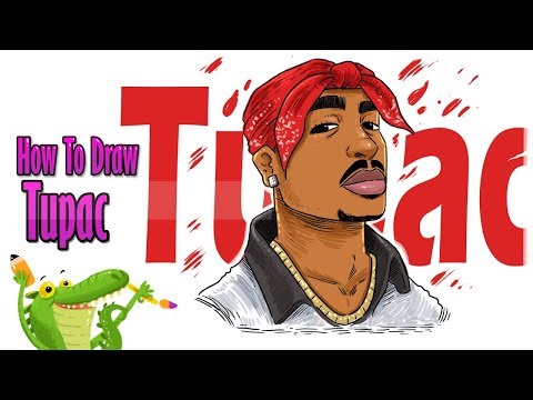 How To Draw Tupac Step By Step Myhobbyclass Com